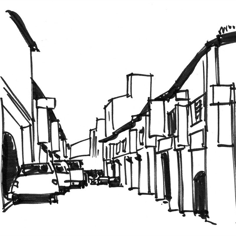 800x800 Pieces Brush Pen Art Marker Waterproofblack Ink,calligraphy