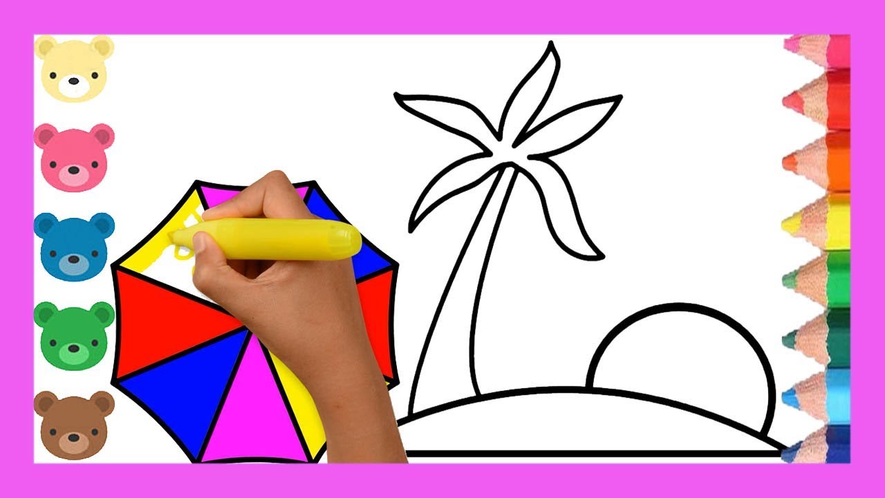 1280x720 Nature Drawing Book For Kids Art For Kids Learn Coloring