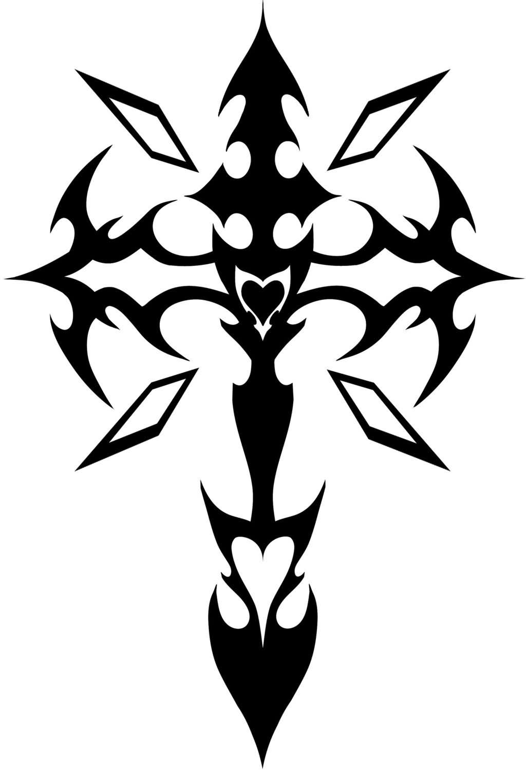 1024x1497 Cool Pictures Of Crosses To Draw