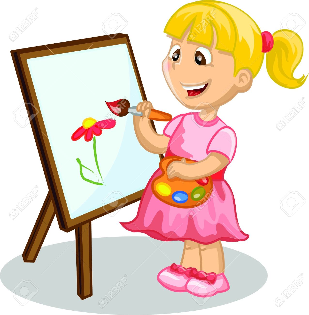 1276x1300 Girl Clipart Drawing Clipartfest