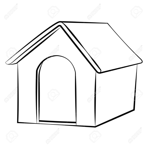 600x600 Hut Drawing For Free Download