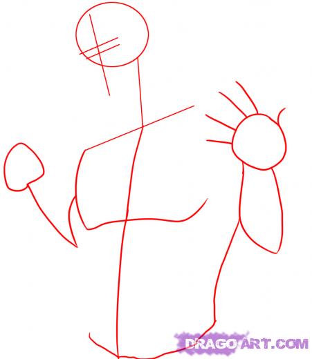 451x520 Step How To Draw John Cena