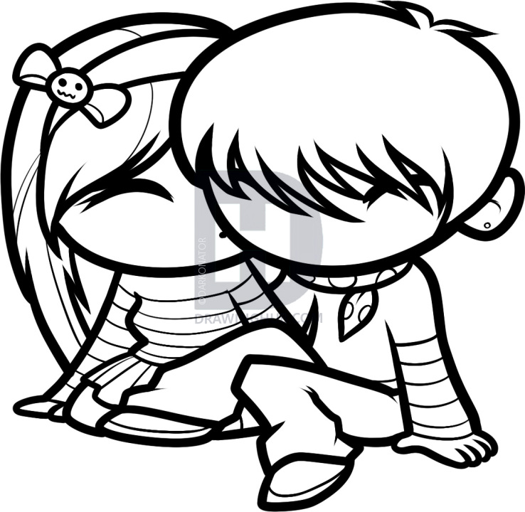 738x720 How To Draw Cute Love, Cute Love, Step