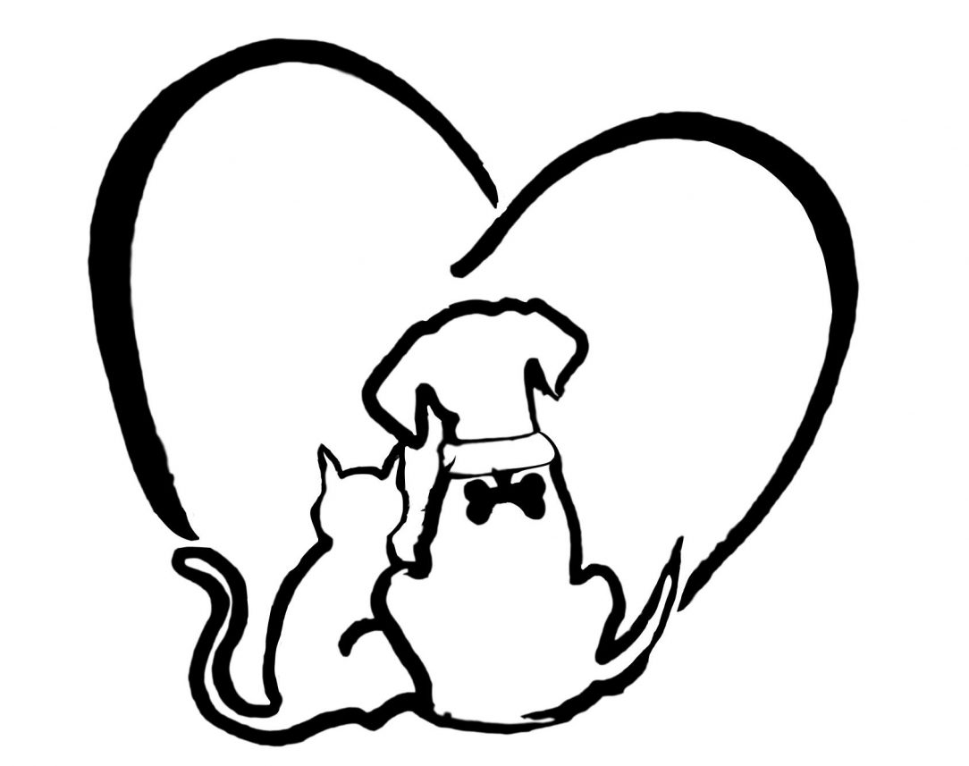 1084x857 Dog Man And Cat Kid Drawing Love Outline Mix Free Chasing I