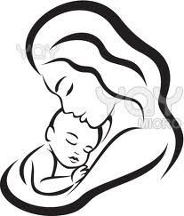 207x243 Mother And Child Drawing