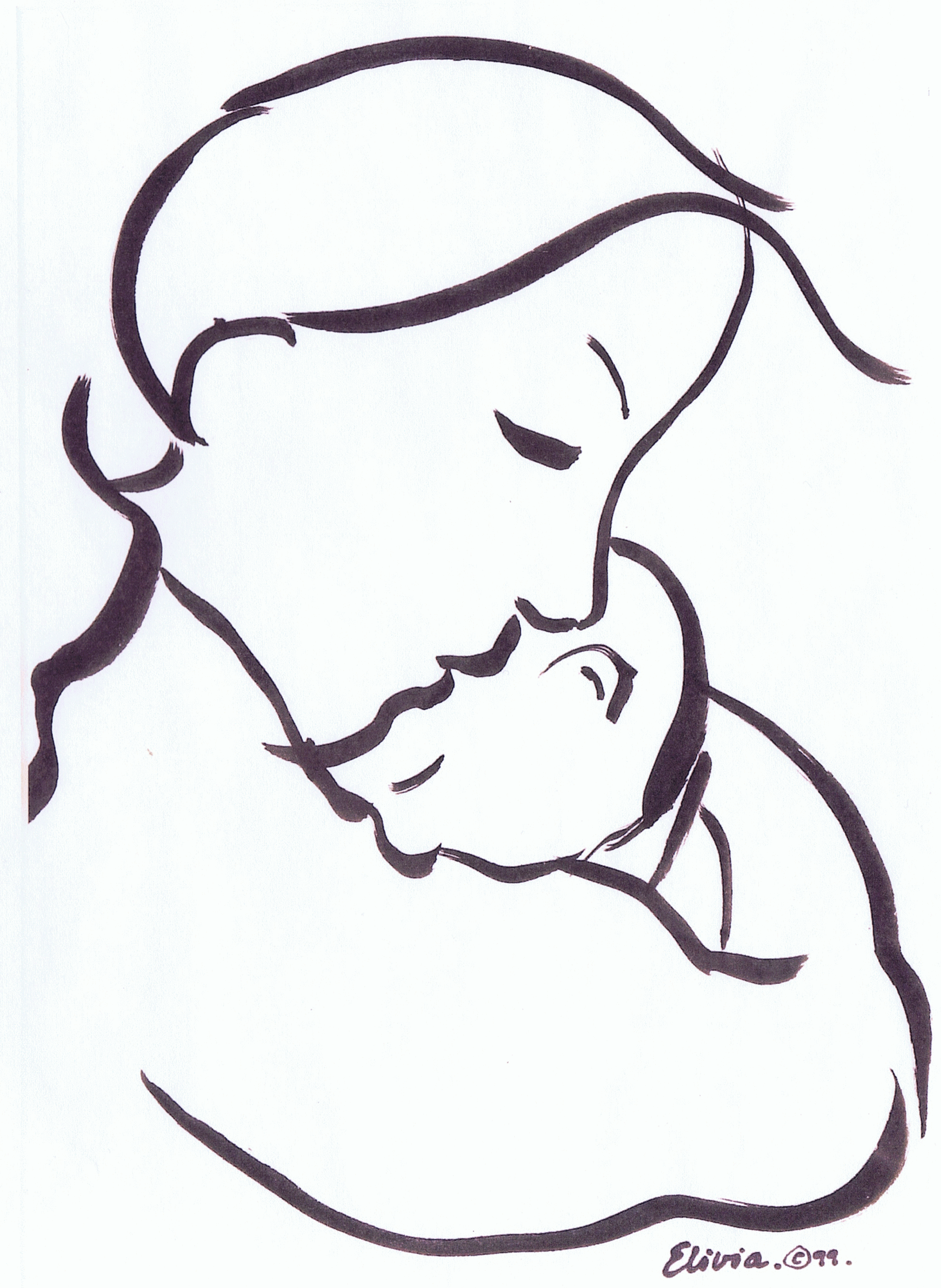 1600x2190 Mother Child