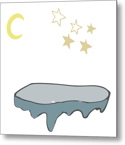 493x572 iceberg and stars moon landscape vector illustration drawing