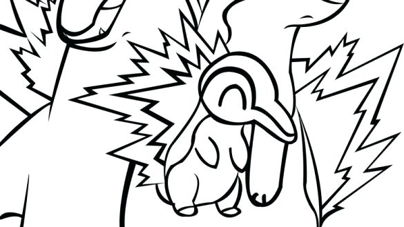 585x329 Cyndaquil Coloring