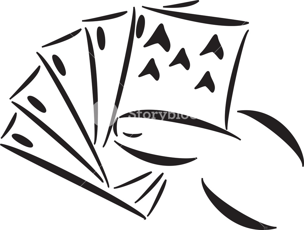 1000x758 Illustration Of Poker Cards Royalty Free Stock Image