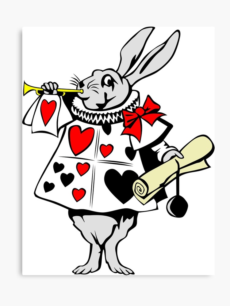 750x1000 Alice In Wonderland White Rabbit