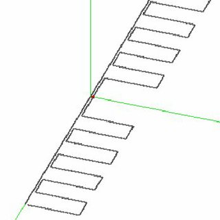 320x320 drawing the meander line step set the port or voltage source