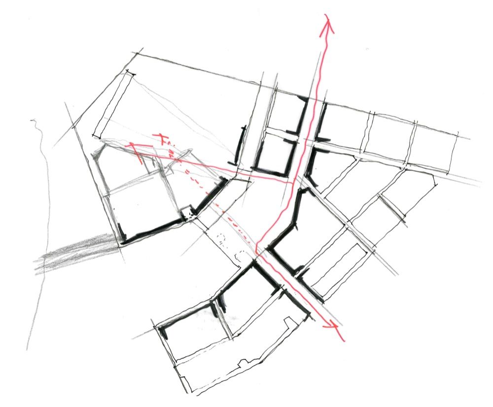 1000x827 emerald harbor amsterdam yale school of architecture sketch
