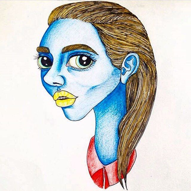 640x640 Colour Pencil Used