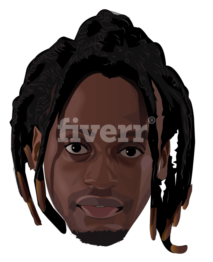 680x837 Draw The Best Vector Portrait Art On Fiverr