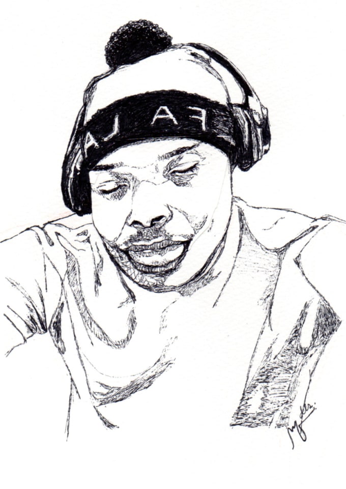 680x961 Draw Cool Pen Portraits Of People Or Pets