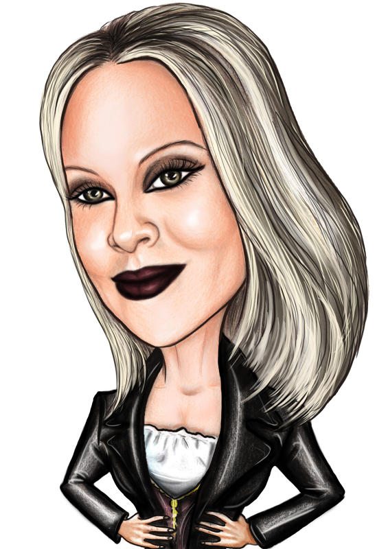 565x800 Halloween Caricatures And Portraits For Halloween Cards