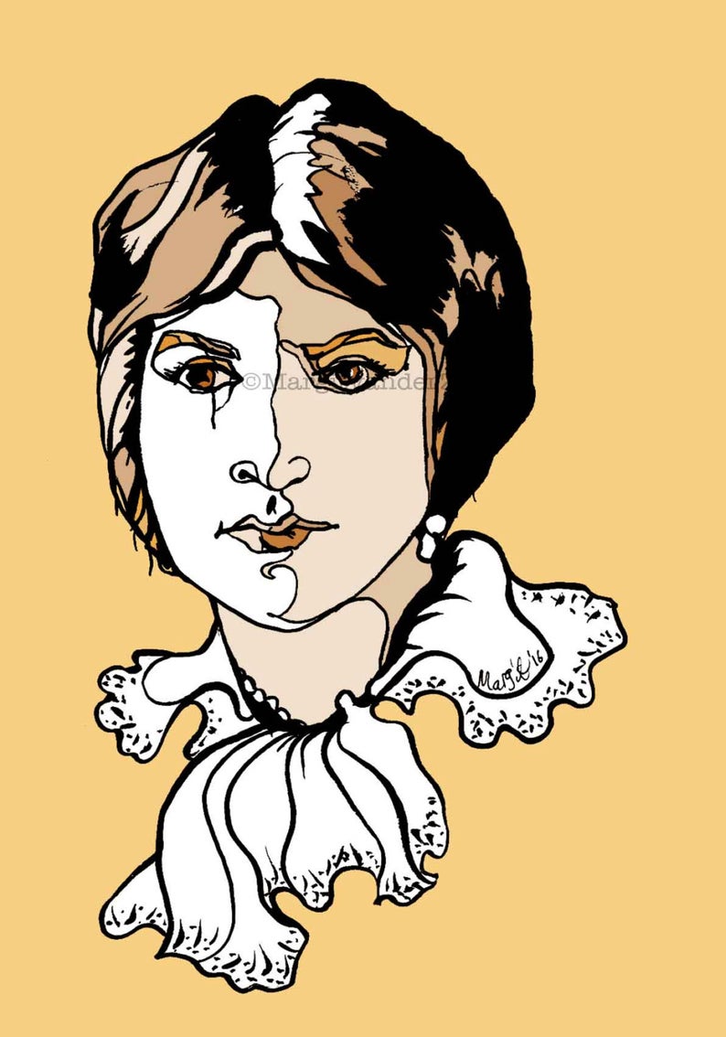 794x1134 Portrait Of Lili Boulanger French Composer Paris Etsy