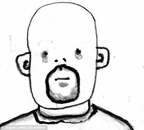 470x423 artist draws dozens of bizarre self portraits while high on drugs