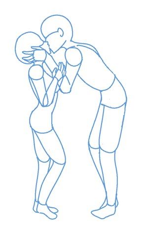 300x478 Couple Drawing Poses Art Drawings, Anime Poses Reference