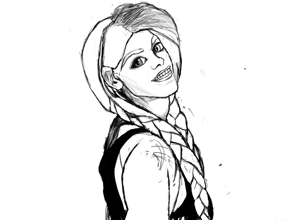 1024x768 Rough Sketch Drawing Practice