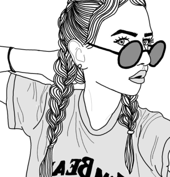 680x710 Draw A Pro Detail Vector Line Art For You