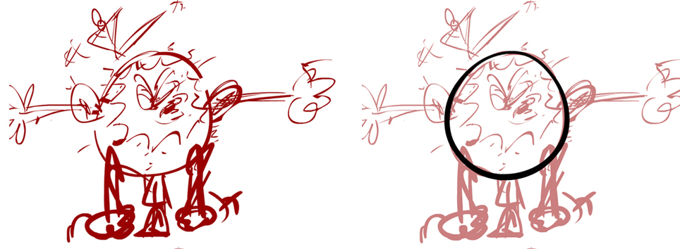 964x354 Mike Geiger's Sketchbook Drawing And Clean Up Process