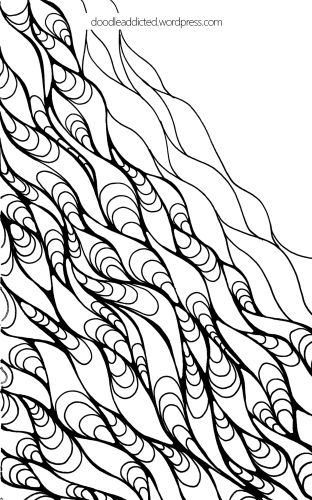 312x500 doodle art progress shots doodles and tangles