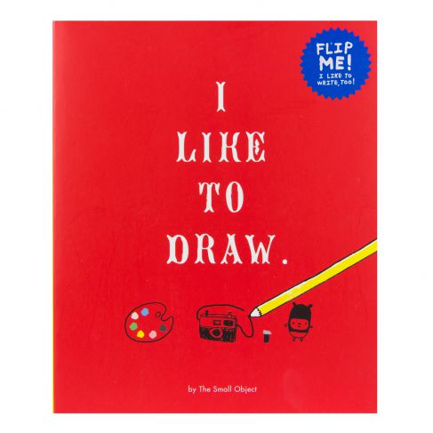 487x487 Double Sided Journal I Like To Draw I Like To Write National