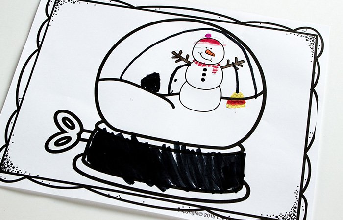 700x450 Snow Globe Drawing Prompts