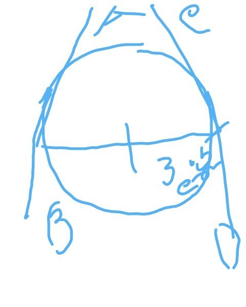 480x600 draw a circle of radius cm construct tangents