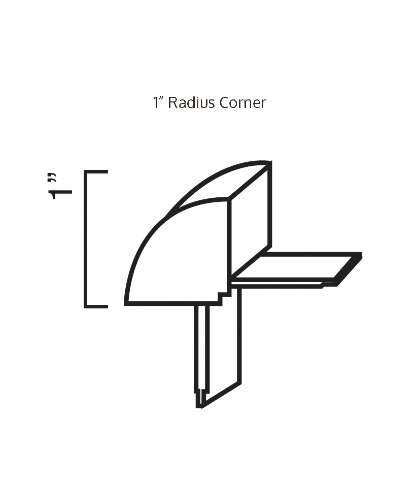 828x968 cast aluminum radius corners