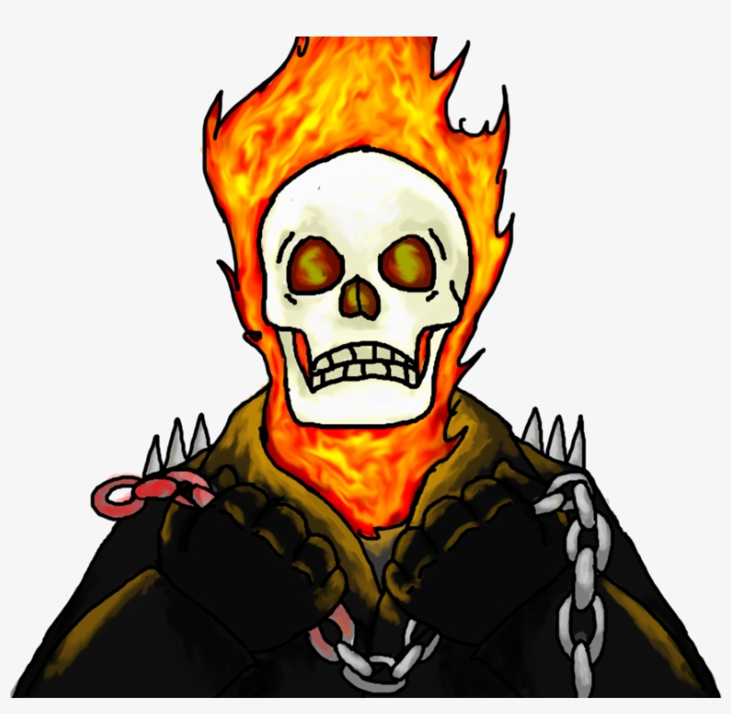 820x801 Drawing Marker Ghost Rider Clip Art Free