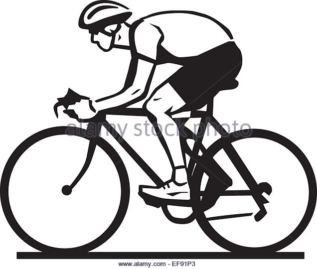 636x540 Bicycle Drawing Bike Rider For Free Download