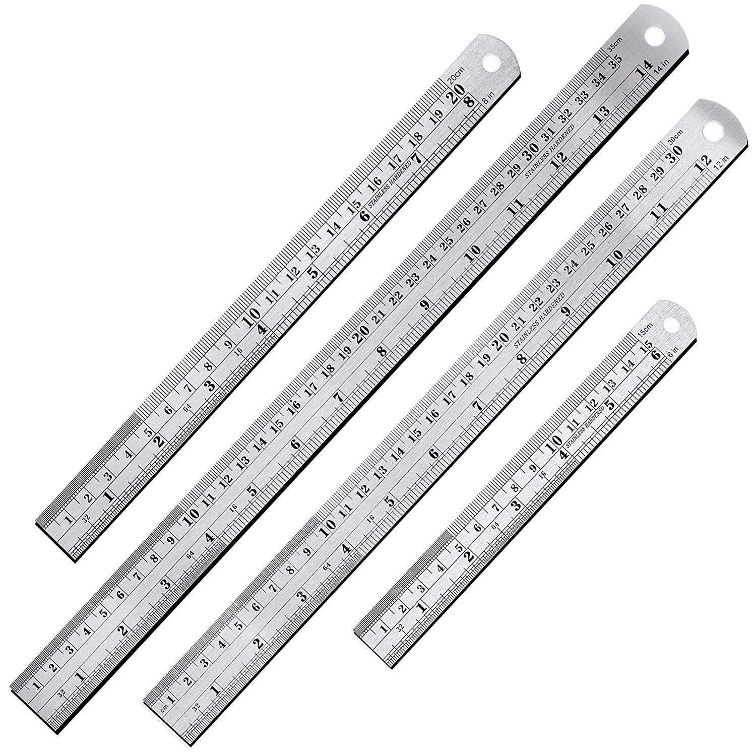 1500x1500 Mr Pen Steel Rulers, Pieces