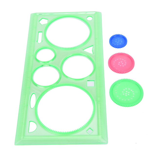 640x640 Hot Sale Spirograph Multifunctional Geometric Ruler Drafting Tools