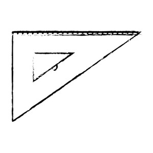 300x300 Ruler Drawing Royalty Free Vectors