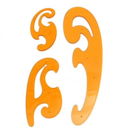 450x463 Curve Template Drawing Painting Drafting Stencil Sewing