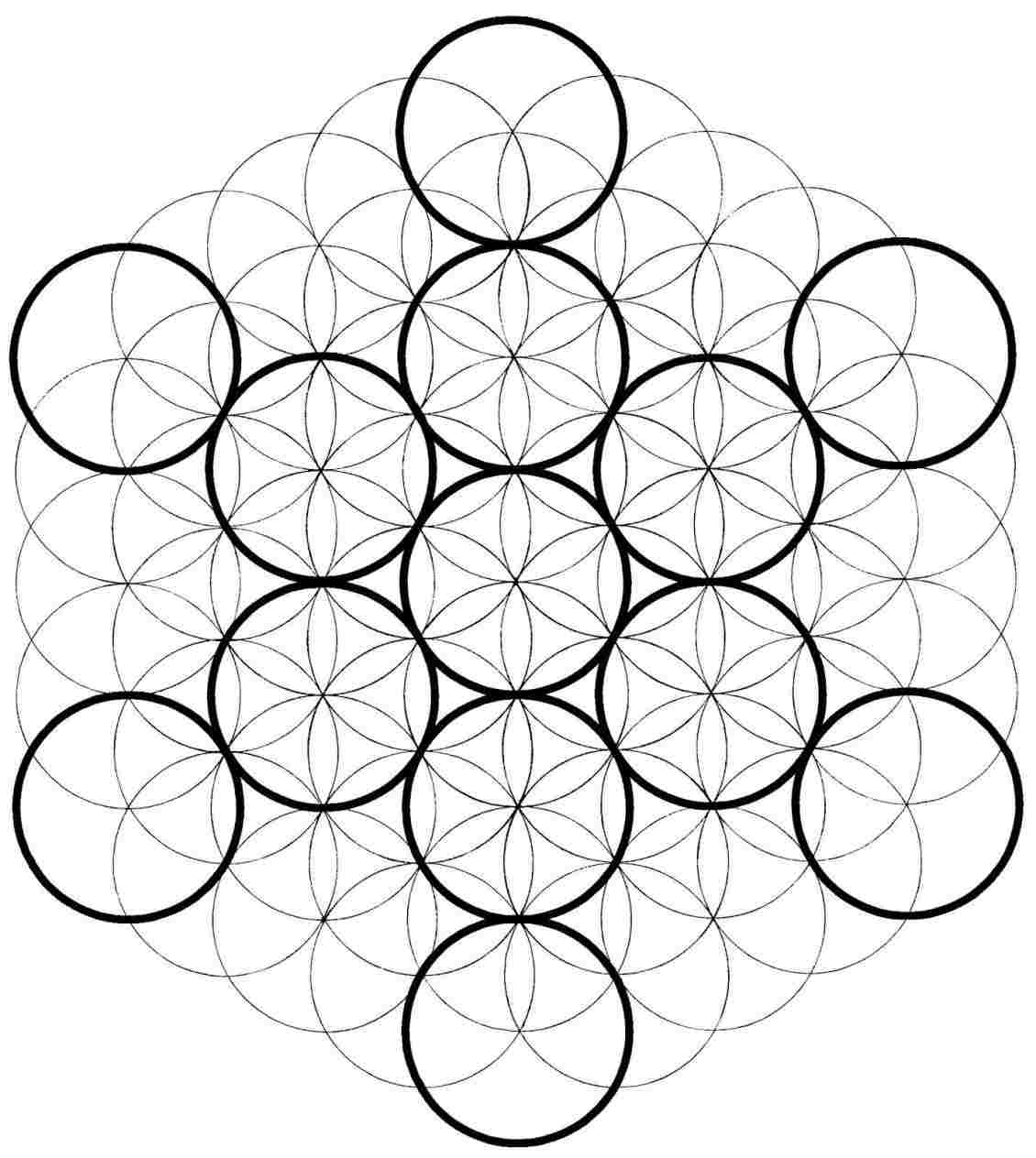 1130x1264 Sacred Geometry Flower Of Life Drawing