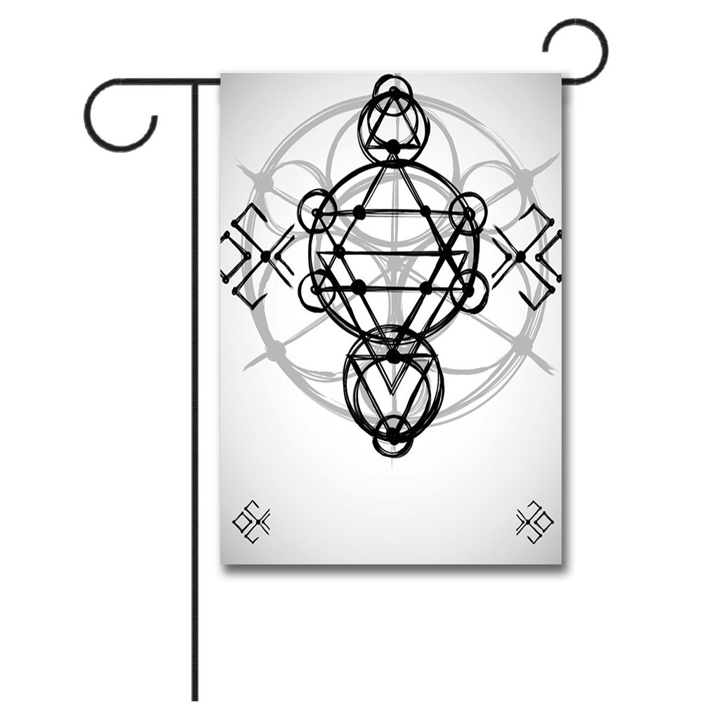 1000x1000 wondertify garden flags sacred geometry simplistic