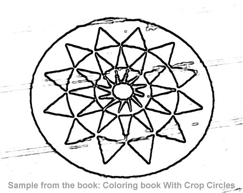 1024x814 Sample Picture From The Book Coloring Book With Crop