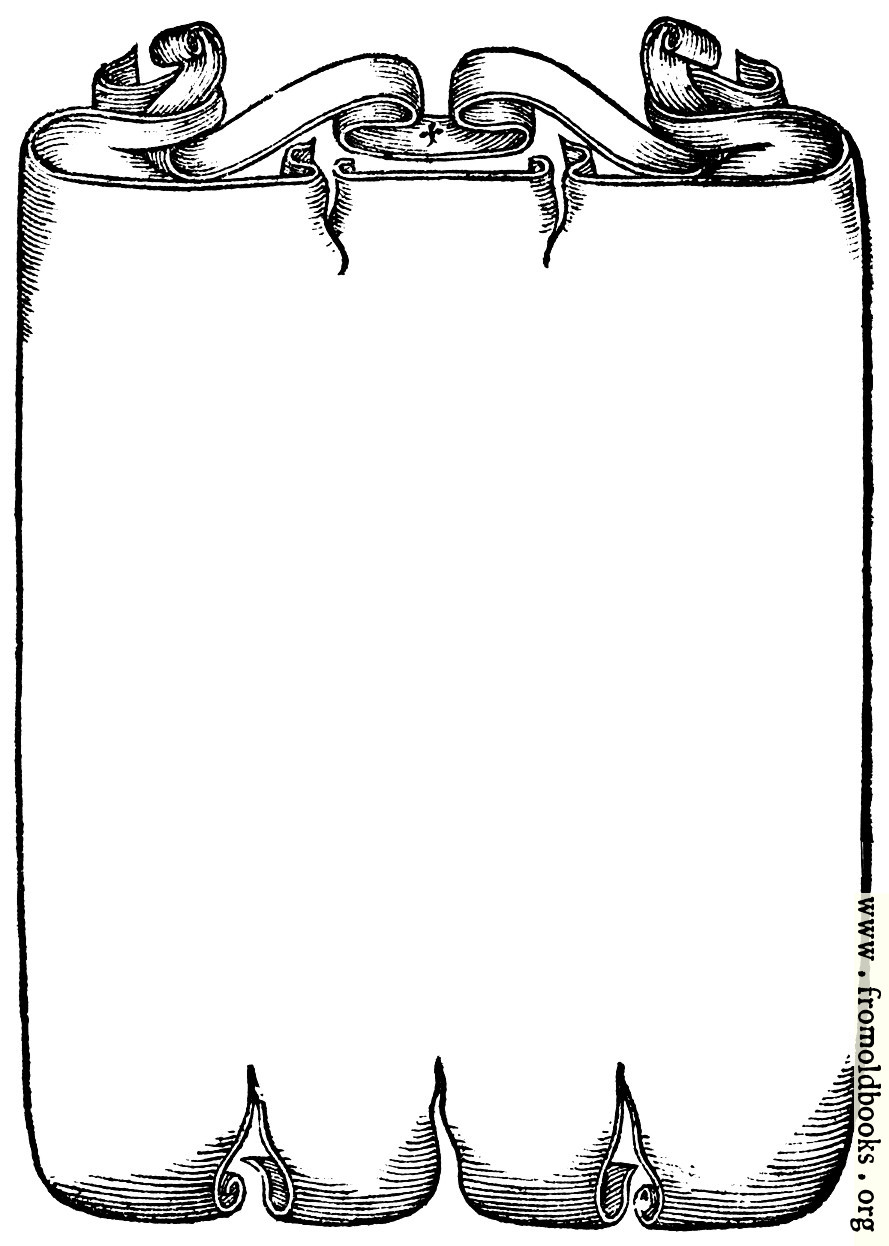 889x1246 Scrollwork Border