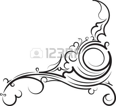 450x412 Collection Of Free Embellishing Clipart Scrollwork Download On Ui Ex