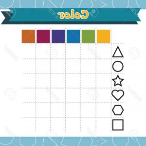 300x300 Geometric Shapes Drawing Worksheet Vector Shopatcloth