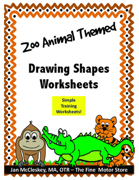 271x350 Visual Motor Simple Drawing Shapes Worksheets