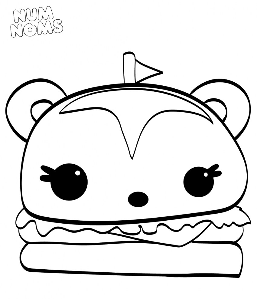 850x988 download num noms coloring sheet clipart coloring book colouring
