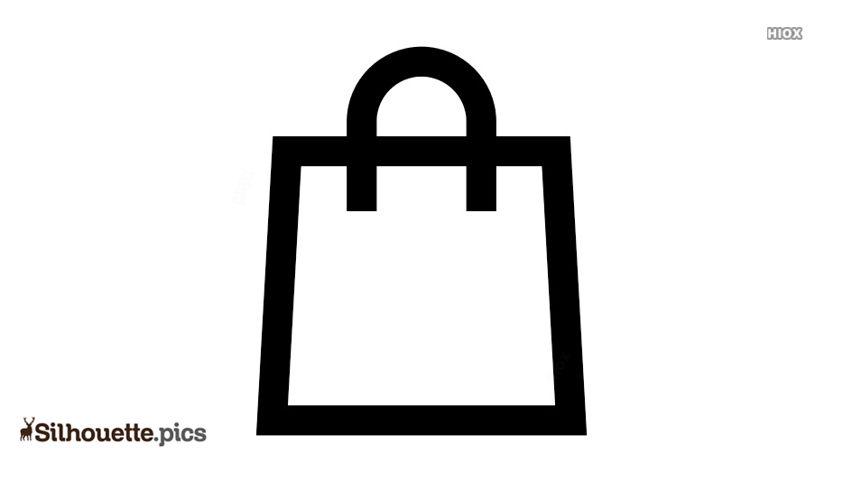934x534 Shopping Bag Outline Drawing Silhouette Silhouette Pics