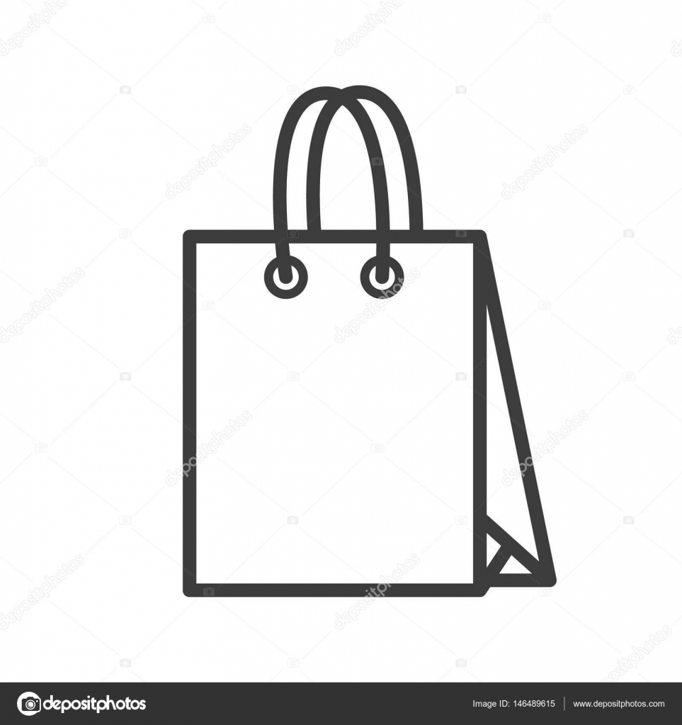 963x1024 Drawing Bag Shopping Bag For Free Download