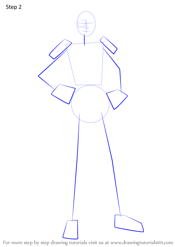 595x842 Learn How To Draw Steelsight From Fortnite