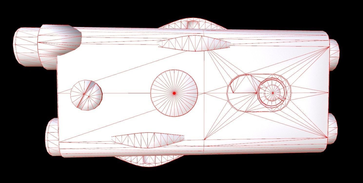 1489x753 weapon laser sight for games asset cgtrader