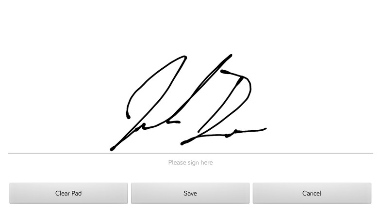 785x442 Signature Pad